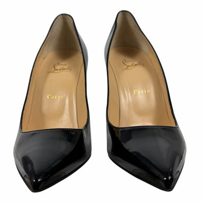 Christian Louboutin So Kate 120 Patent Leather Pump Black Size 41