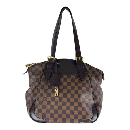 Louis Vuitton Damier Ebene Verona MM Shoulder Bag Brown