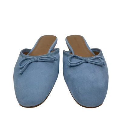 Who What Wear Cara Mule Ballet Flat Slide Light Blue Size 7.5