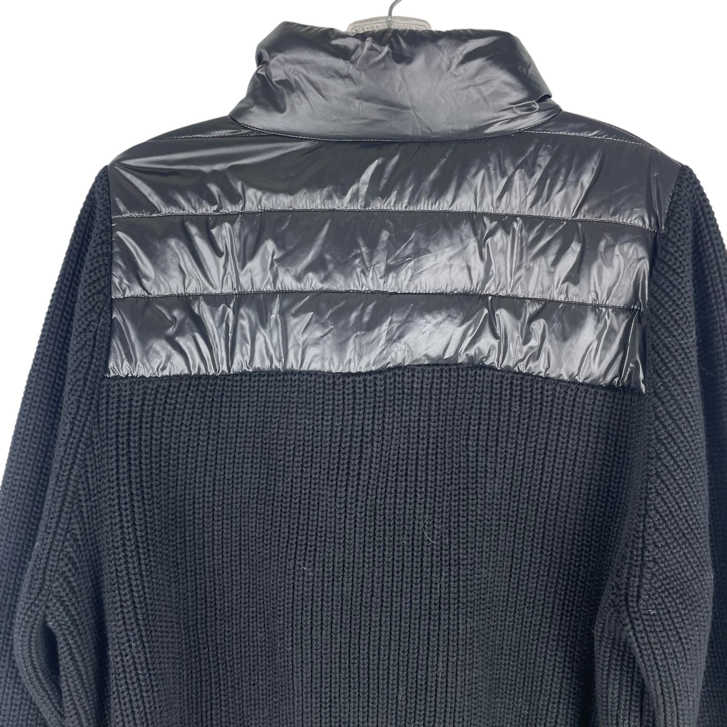 Varley Daines Padded Half Zip Jacket Pullover Sweater Black Size XL