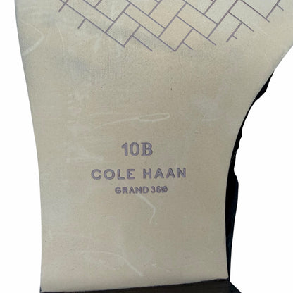 Cole Haan Norella Buckle Snip Toe Suede Ankle Boots Black Size 10B