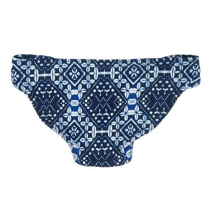 Tommy Bahama Cowrie Reversible Bikini Bottom Mare Blue Size XS