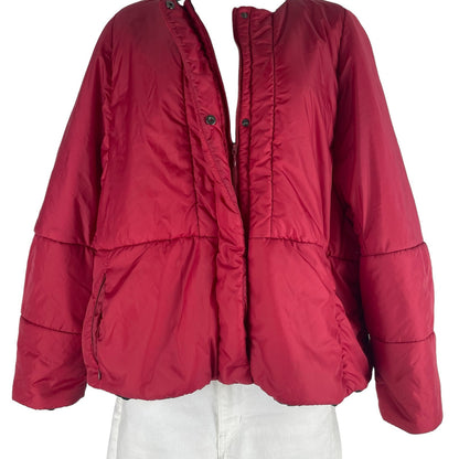 I'M ISOLA Marras Red Full Zip Puffer Jacket Red Size 40/ US 4
