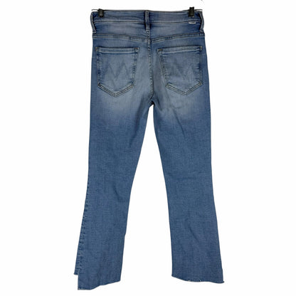 Mother The Insider Crop Jeans Step Fray Hem Limited Edition Wash Size 26