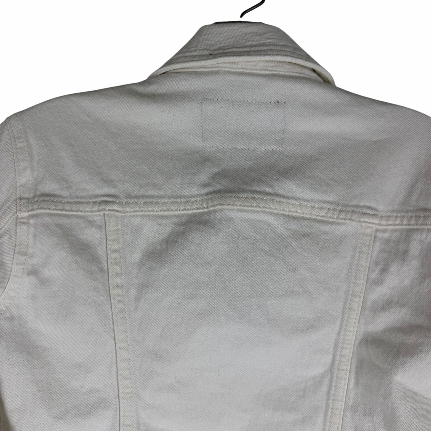 Banana Republic Classic White Denim Jacket Size XXS Petite